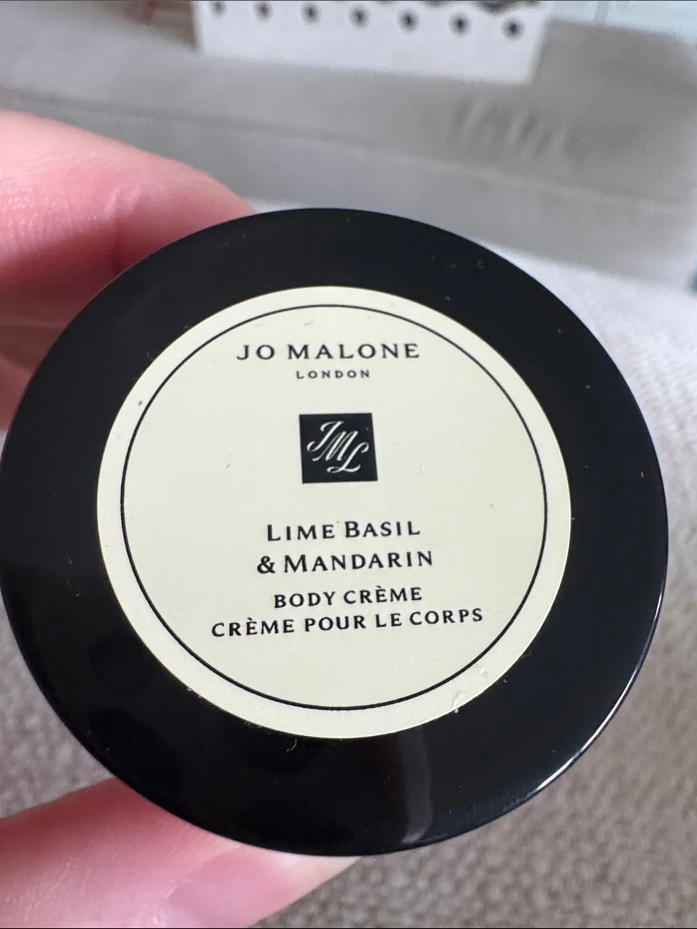 Jo Malone Lime Basil & Mandarin Body Crème — 15 ml New